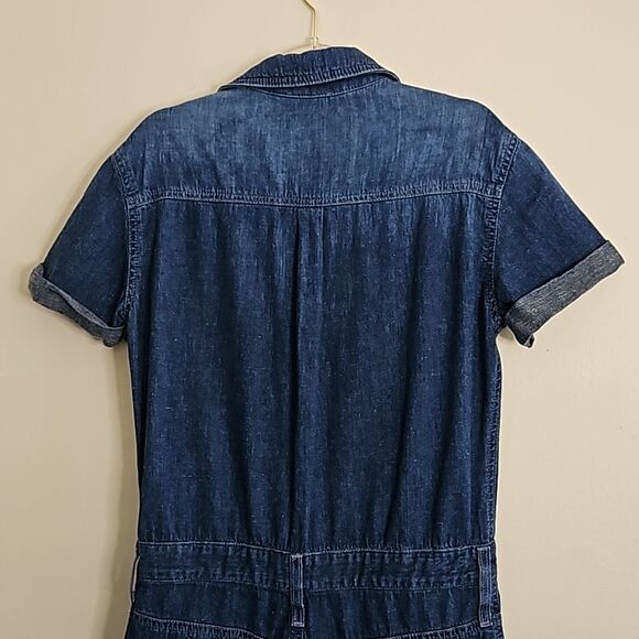AG Adriano Goldschmeid “The Rhoda” Utility Romper XS Jean Short sleeve - Picture 13 of 16